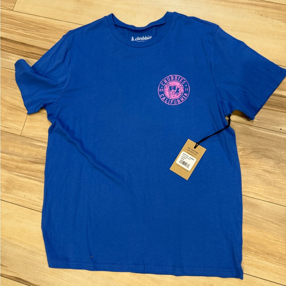 Men’s Chubbies T Shirt brand new with tags size large